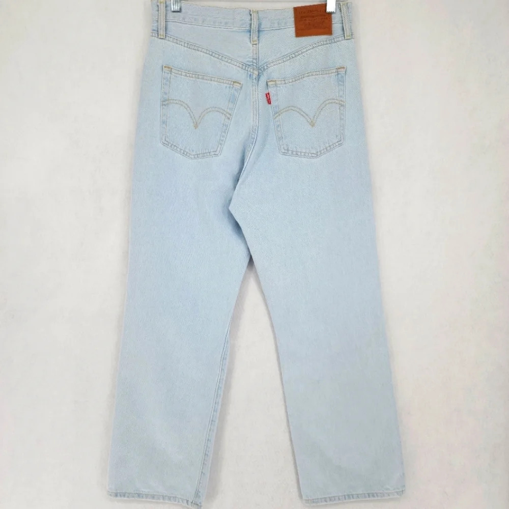Levi's Ribcage Straight Ankle Jeans 29X27 - Picture 2 of 9